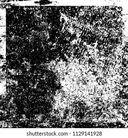 Chaotic grunge background in black and white