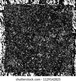 Chaotic grunge background in black and white