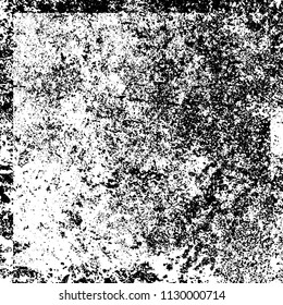 Chaotic grunge background in black and white
