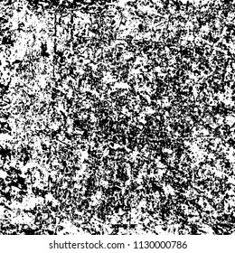 Chaotic grunge background in black and white