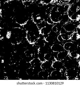 Chaotic grunge background in black and white