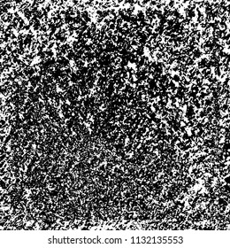 Chaotic grunge background in black and white