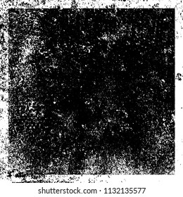 Chaotic grunge background in black and white