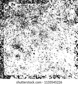 Chaotic grunge background in black and white