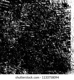 Chaotic grunge background in black and white