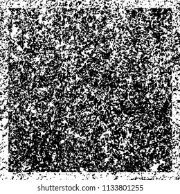 Chaotic grunge background in black and white