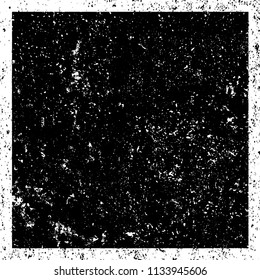 Chaotic grunge background in black and white