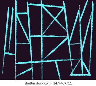 Chaotic grunge lines pattern.  Background for wallpaper, poster, creative design. 