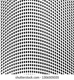 Chaotic halftone texture