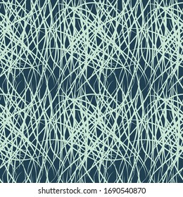 chaotic line seamless abstract vector background pattern