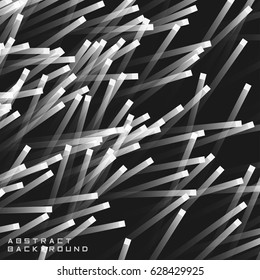 Chaotic Lines Background Design | EPS10 Vector