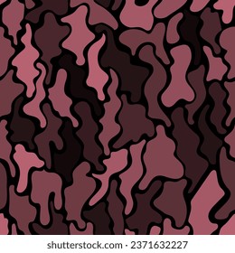 mosaicos caóticos. patrón sin costuras vectorial. malva de fondo repetitivo con manchas. muestra de tela. papel envolvente. plantilla de diseño continuo para textiles, ropa de cama, decoración doméstica, prendas de vestir 
