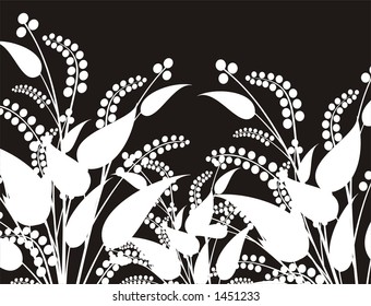 Chaotic nature - vector