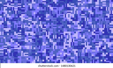Chaotic random geometrical mosaic pattern desktop background - polygonal abstract vector graphic design with rectangle tiles