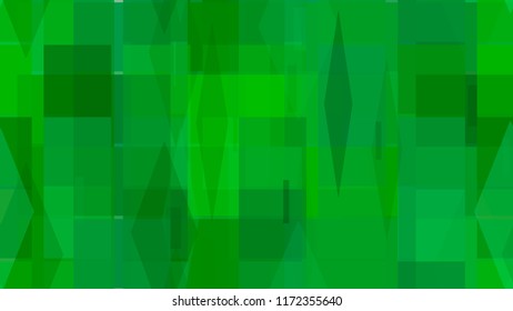 Chaotic random rhombuses and rectangles. A bright pattern for packaging, wallpaper, tiles, textiles. Geometrical design element.
