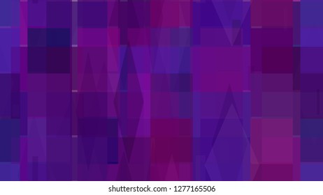 Chaotic random rhombuses and rectangles. A bright pattern for packaging, wallpaper, tiles, textiles. Trash-style design element.