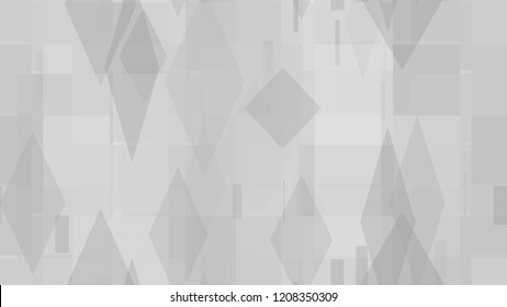 Chaotic random rhombuses and rectangles. A modern pattern for packaging, wallpaper, tiles, textiles. Trash-style design element.