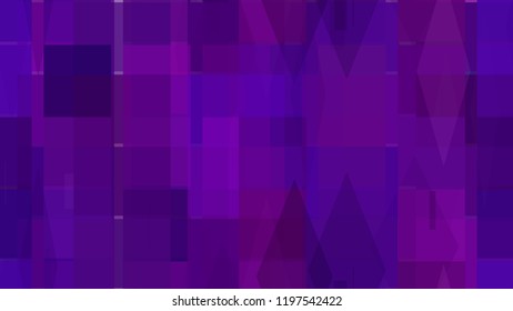 Chaotic random rhombuses and rectangles. The original pattern for packaging, wallpaper, tiles, textiles. Geometrical design element.