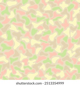 chaotic shapes. vector seamless pattern. neutral repetitive background. fabric swatch. wrapping paper. decorative art. continuous design template for textile, home decor, linen