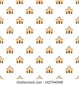 Chapel pattern seamless vector repeat for any web design
