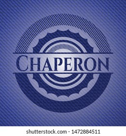 Chaperon jean background. Vector Illustration. Detailed.