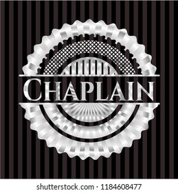 Chaplain silvery emblem