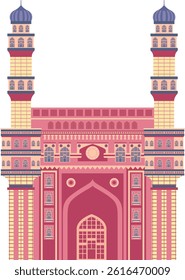 Char Minda In Hyderabad vector art