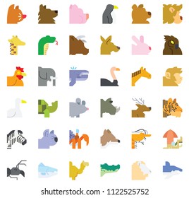 Character of Animal icon set 