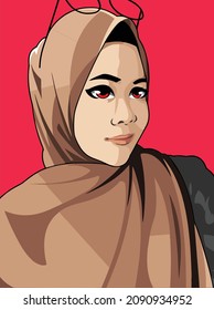 ein Hijab-Stil mit Charakter