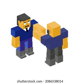 character avatar on white background