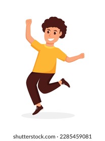 movimientos de baile feliz de caracter