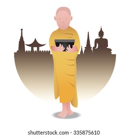 character of a Buddhist monk