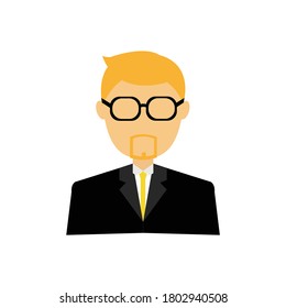 character of business man  vector 