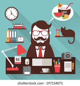 character Businessman