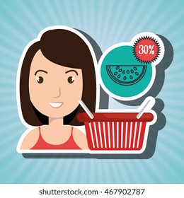character buy discount fruit vector illustration graphic
