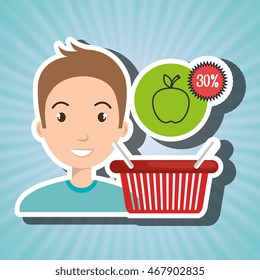 character buy discount fruit vector illustration graphic