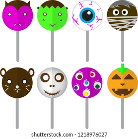 Character Cartoon Candy Smile
