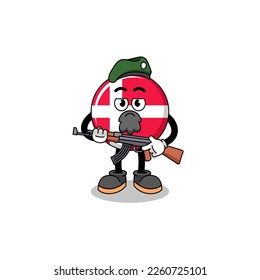 Zeichenkartoon der Markierung als besondere Kraft , Zeichendesign