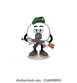 Character cartoon of speech bubble as a special force , character design