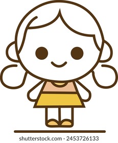  character cartoon vector illustration design