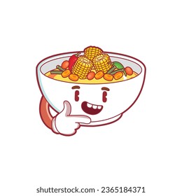 Character of coconut milk soup