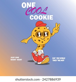  carácter   de una galleta con expresión de ovación