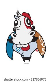 character cow