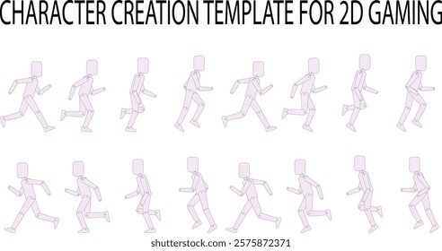 CHARACTER CREATION TEMPLATE FOR 2D GAMING