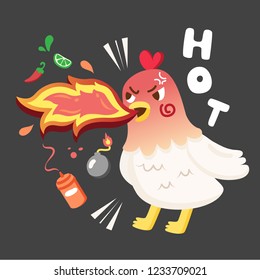 pollo picante tierno 