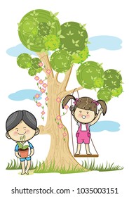 Character Design The cute, bright and imaginative.