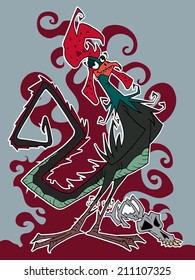 Character design Halloween Mythical creatures Basilisk