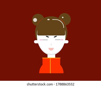 character design in illustration name Wang Li