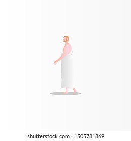Character design of people with various activities