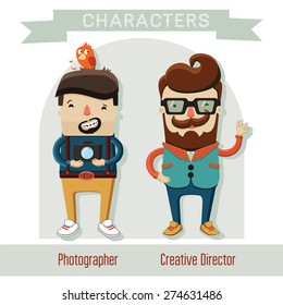  Character Design, Professions, Photographer, Creative Director, Creative People